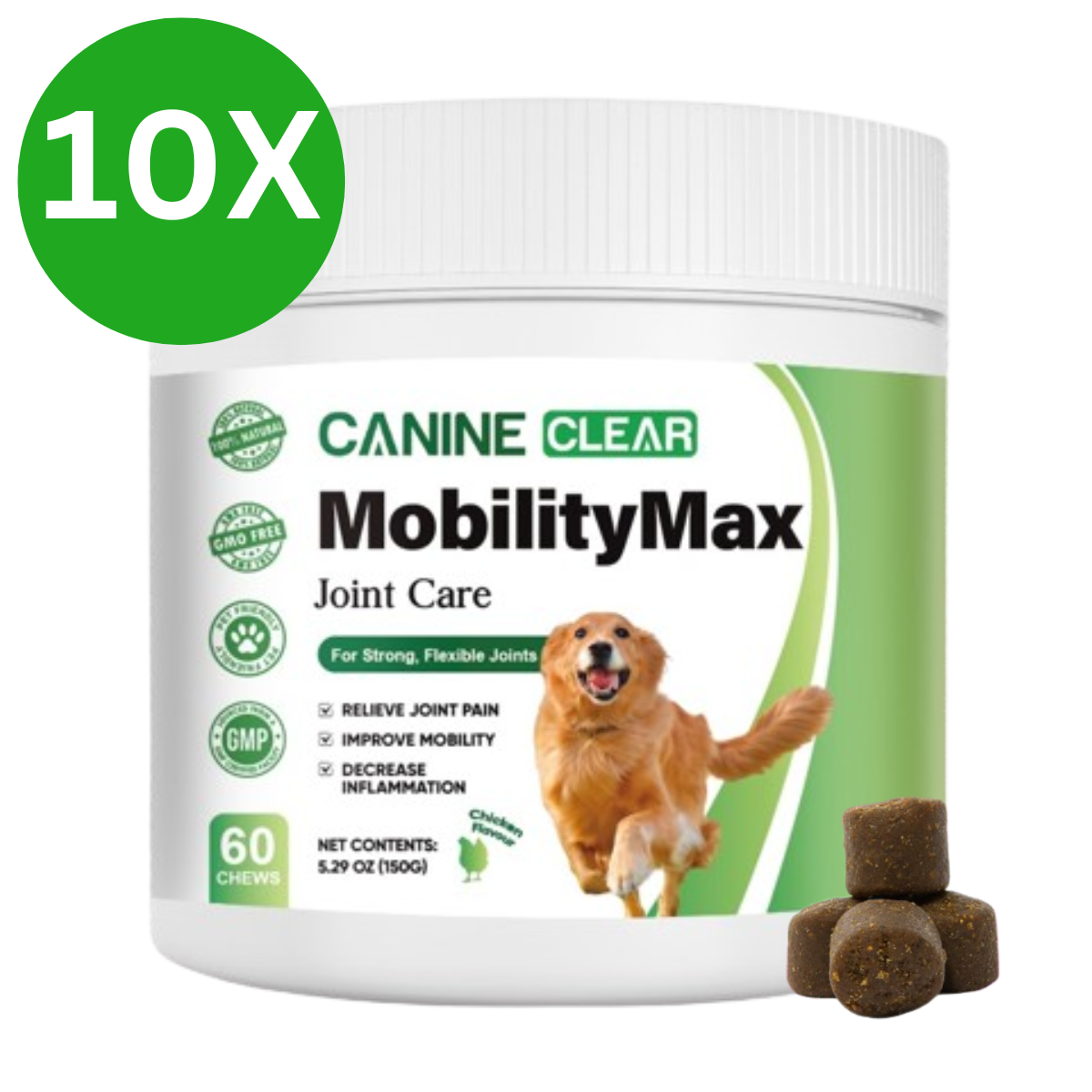 MobilityMax™ Plant-Powered Chews - Canine Clear