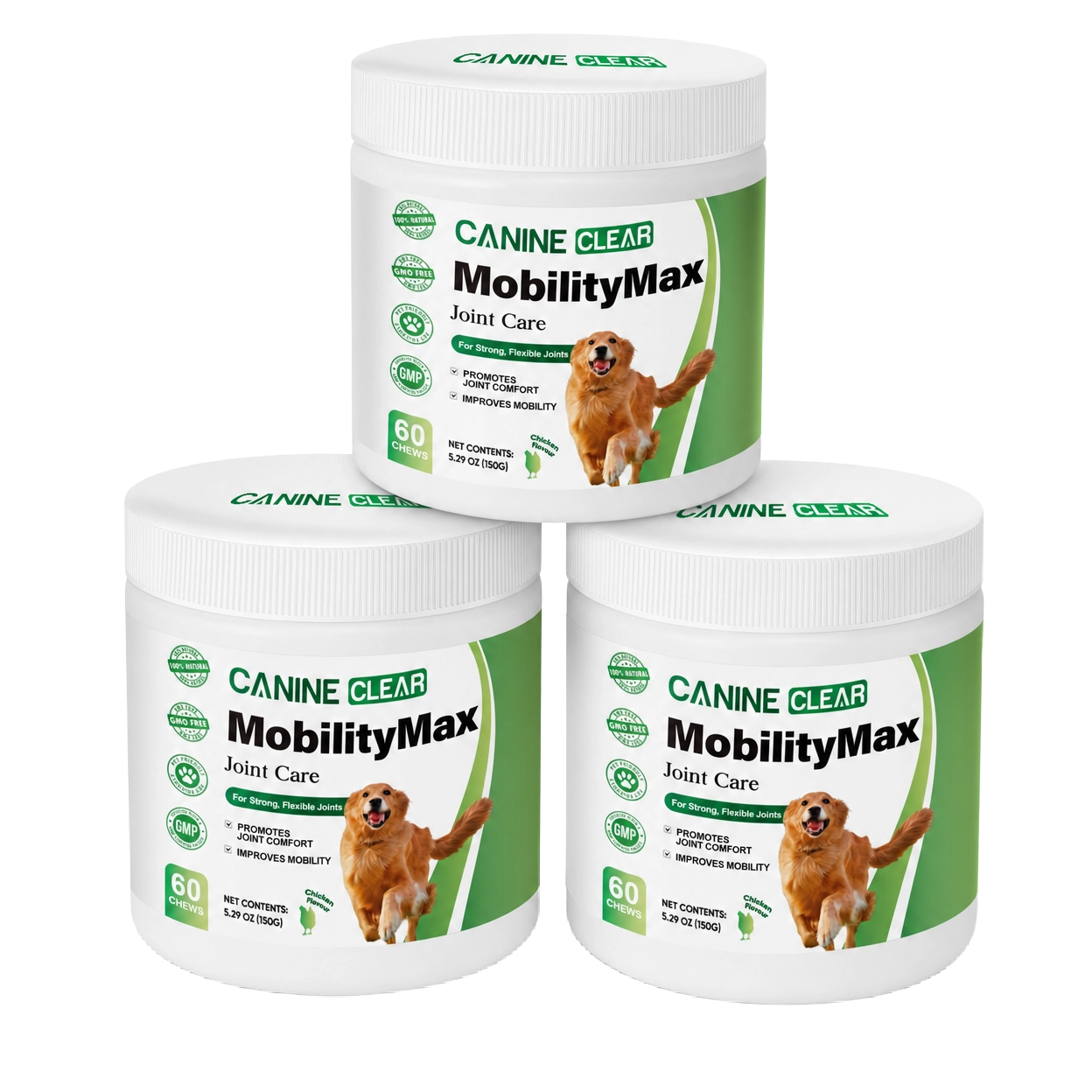MobilityMax™ Plant-Powered Joint Chews - Canine Clear