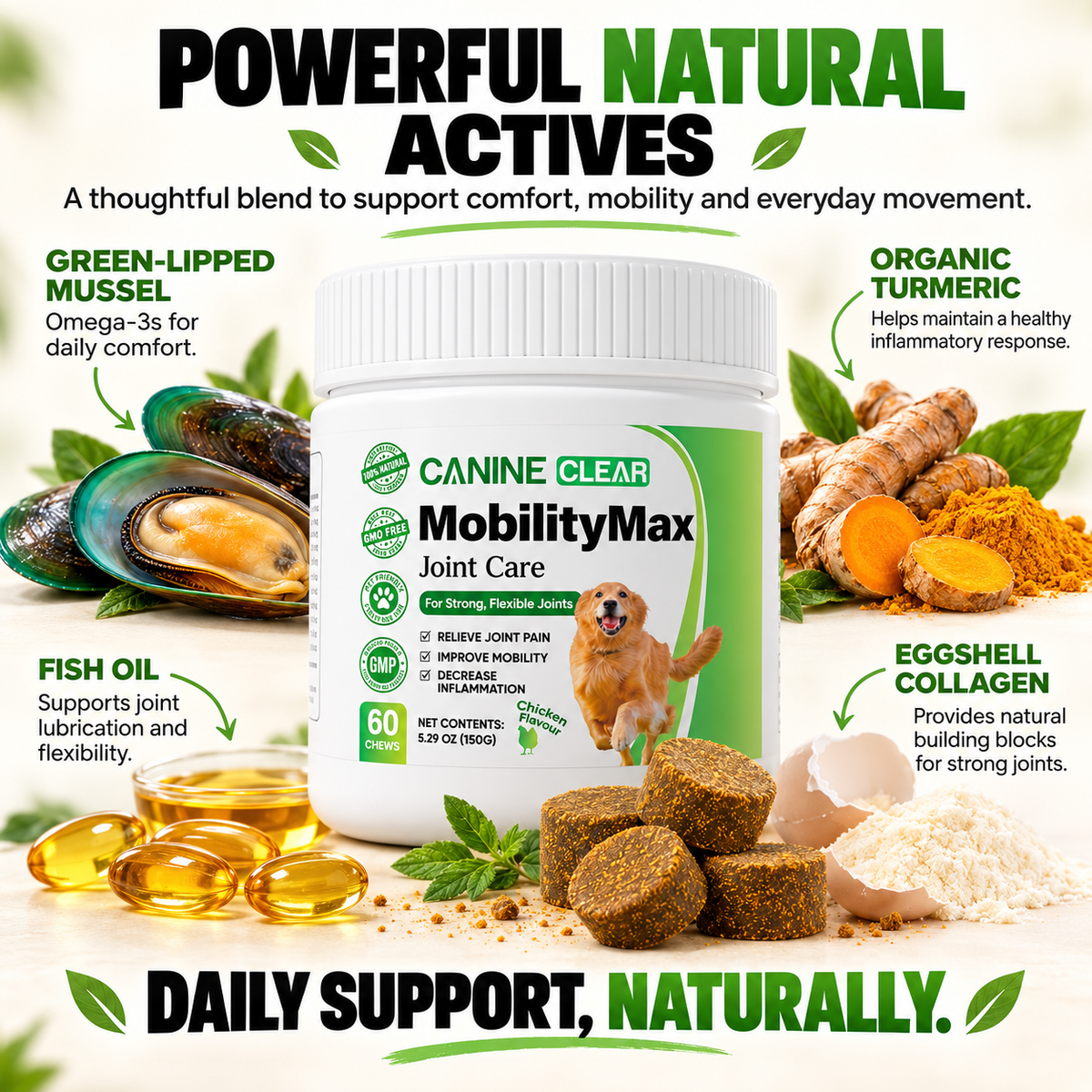 MobilityMax™ Plant-Powered Joint Chews
