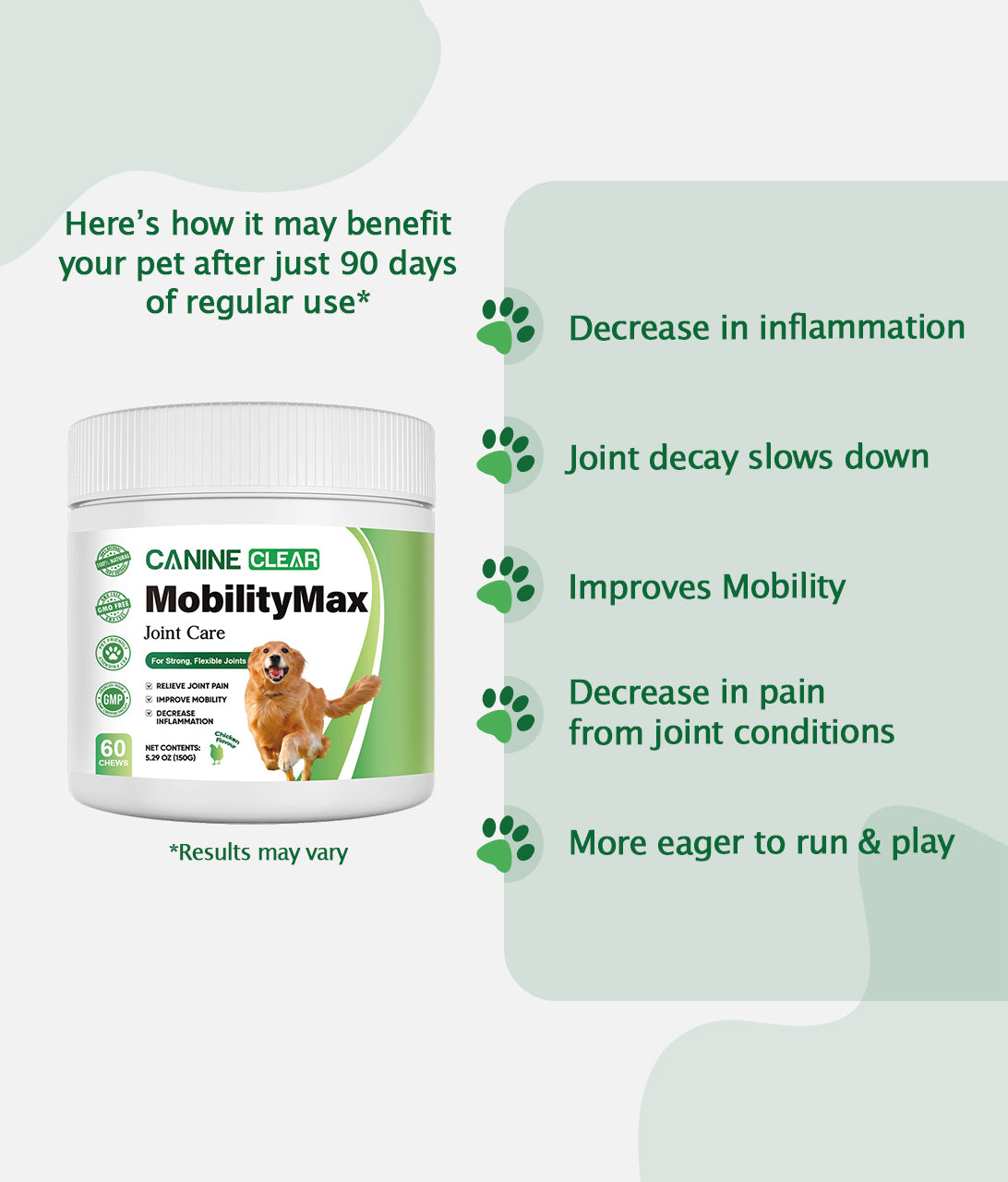 3x MobilityMax™ Plant-Based Joint Chews