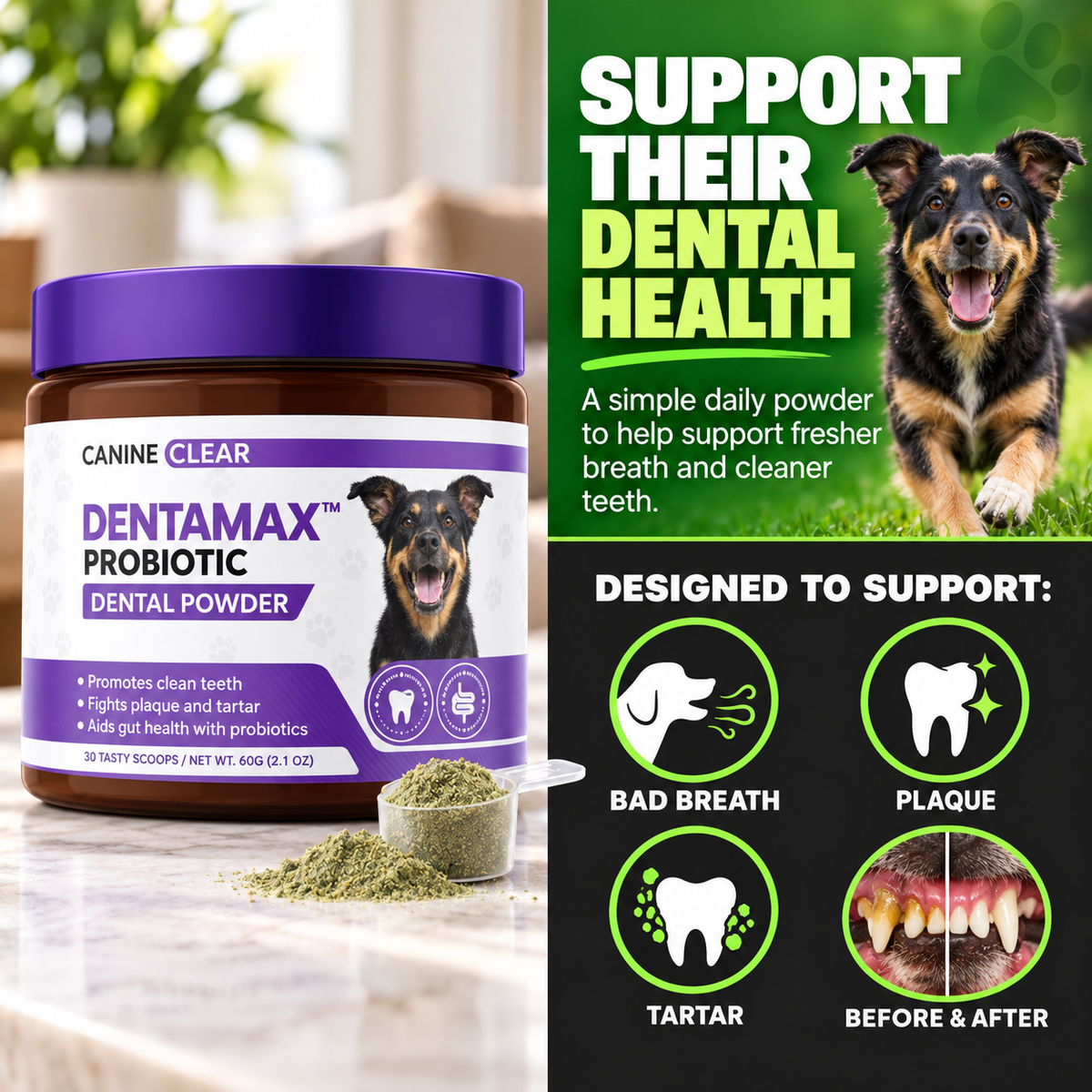 DentaMax™ Probiotic Dental Powder