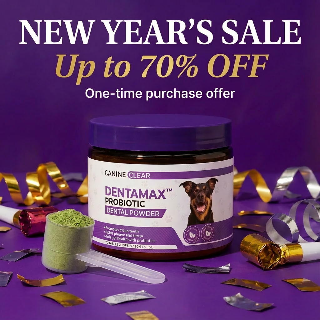 DentaMax™ Probiotic Dental Powder Offer - Canine Clear